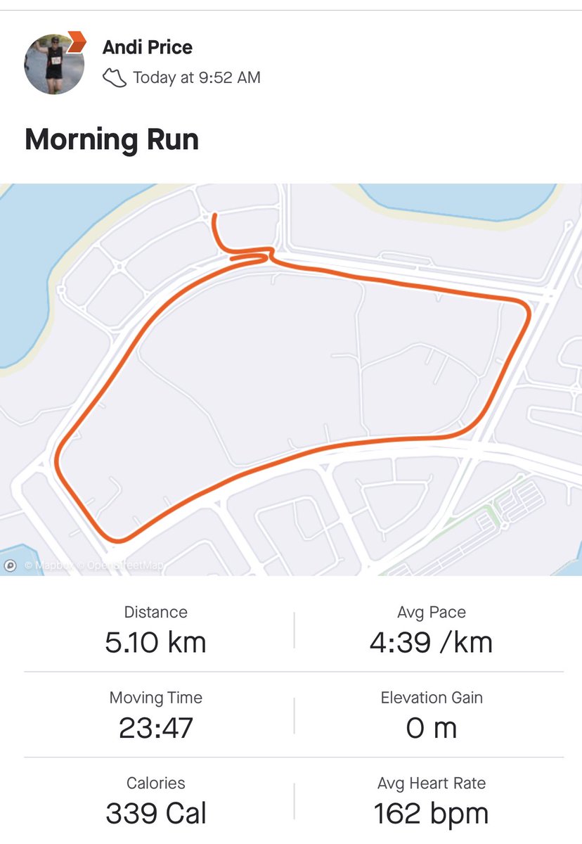 MrAndiPrice's tweet photo. #Advent5km #AdventSweat #CollabUAE 🇦🇪 

#Unleashed on the run 🏃‍♂️ 

#Adidas #Garmin #FBiL #TriDubai #Cervelo #Oakley #Tacx #Goodyear #Apple #ChallengeRoth #2XU #Stryd #Strava #Zwift 🏊‍♂️ 🚲 🏃‍♂️ https://t.co/HobKHEJk9x