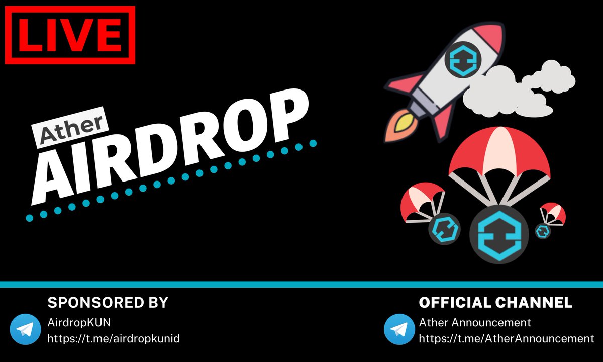ather_id's tweet photo. Ather Airdrop is LIVE

#Airdrop #ATR #Ather

Claim 1 ATR now

https://t.co/A6b7qqZXTx

Earn 0.02 ATR for each referral

📈 ATR target value is 10 USDT https://t.co/PiXSKXI5KY