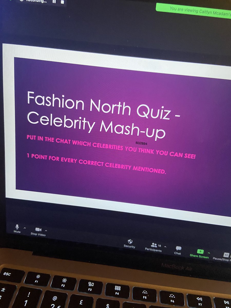 Fashion_North's tweet photo. We celebrated the only way we could ... on Zoom #FNXmas https://t.co/TRxZu8aqsg