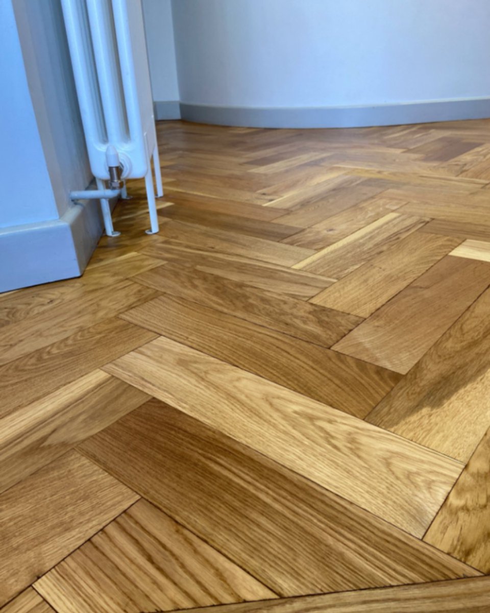 Artofclean's tweet image. Another fabulous job from our technician Craig, our client went for a sand and @PallmannUK magic oil on this beautiful parquet flooring. 🏡😍👍💛 | #woodsanding #woodfloorsanding #Woodfloor #floorrestoration #Cambridge #Cambridgeshire