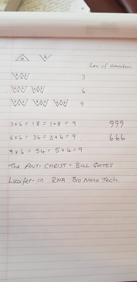 CateagleF's tweet photo. Nostradamus warned.  WWW. The number of a pyramid is 6. Cabal no for 'V' is 6. Gates used the Law of attraction. 'V' for Reptilian Visitor's. G1GA...Giga..Cabal wordplay for Geiger. GAMMA RADIATION. 
Black Magick number of the Beast. 
UK Soul's being taken. NHS paid to destroy us https://t.co/4bTXcqQEqT