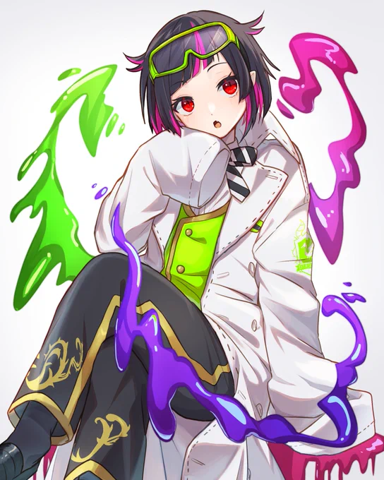 実験着?

#ツイステファンアート 