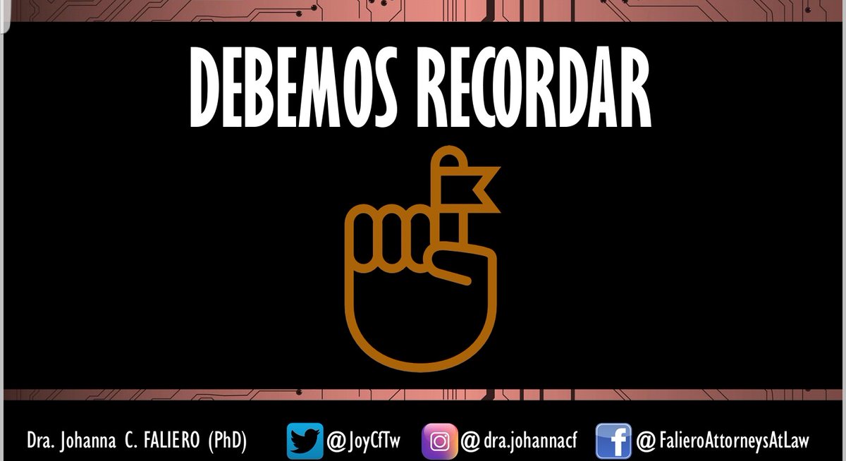 JoyCfTw's tweet photo. ⚠️... Debemos recordar ⚠️
⚜Exposición #TOHACKANDNOTTOJAIL - Johanna C. Faliero @JoyCfTw @ProgActUBA https://t.co/gsxOvY0XL4