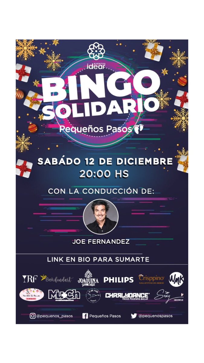 Bingo Solidario en Eventos