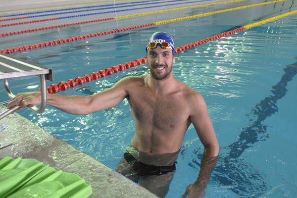#Natación En el Campamento Brasilero Absoluto Trofeo #Brasil 2020 <a href="/GrabichFederico/">Fede Grabich</a> culminó 3° en los 100m. libres, con un tiempo de 49.48 y se quedó con la medalla de bronce. ¡Felicitaciones Fede! #TeamGPSports