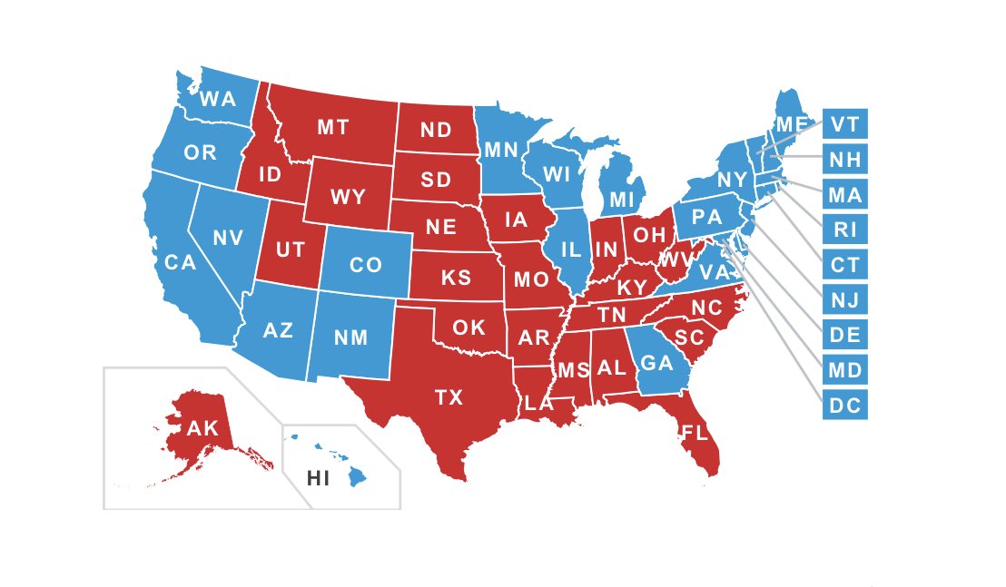 Crips And Bloods Map