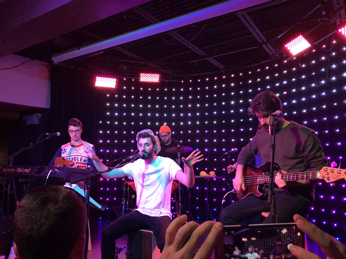ibakeforaliving's tweet photo. Two years ago today - @ajr Performing at @Alt1045Philly Movember Gala @XfinityLive 12/12/18 #ajr #alt1045 #MovemberGala https://t.co/ERT5kUDtI4