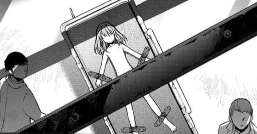 tw // child nudity tw // needles + injectionshinoa, a literal four year old child, is forced to take her clothes off and is strapped down to a bed. then, she has eight needles injected into various parts of her body.