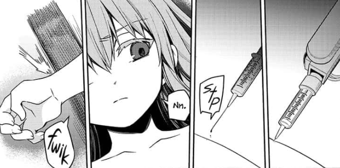 tw // child nudity tw // needles + injectionshinoa, a literal four year old child, is forced to take her clothes off and is strapped down to a bed. then, she has eight needles injected into various parts of her body.