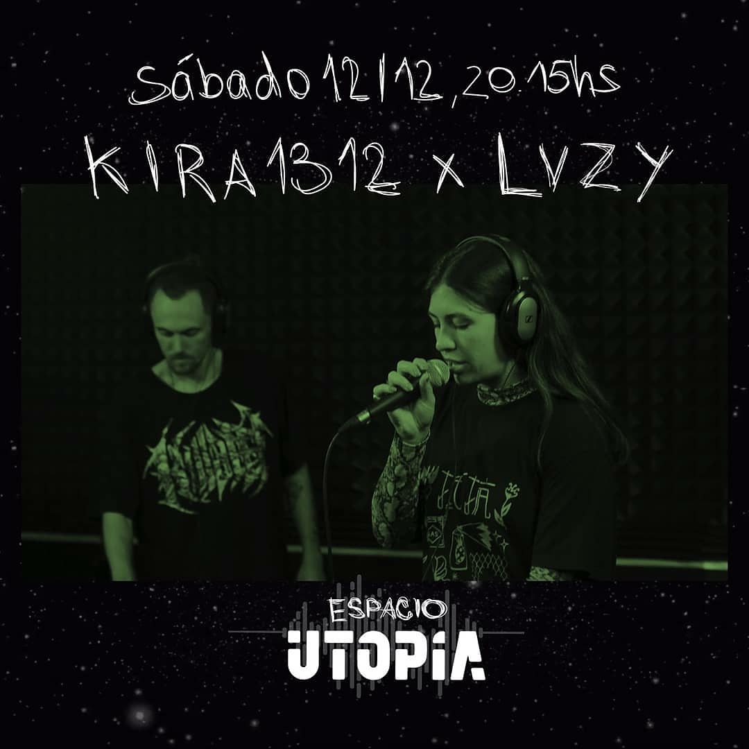 Hoy hay estreno! Penúltimo capítulo de #ESPACIOUTOPÍA 
Se prende todo fuego con <a href="/kiratrecedoce/">kiratrecedoce</a> y @l_v_z_y 🔥🔥
Podes verlo en YouTube y en las redes de Utopía Sala con quienes compartimos este camino lleno de música local.
Desde las 20.15hs vos ves! 
✊⚡
youtu.be/mXI2wlUcG8s