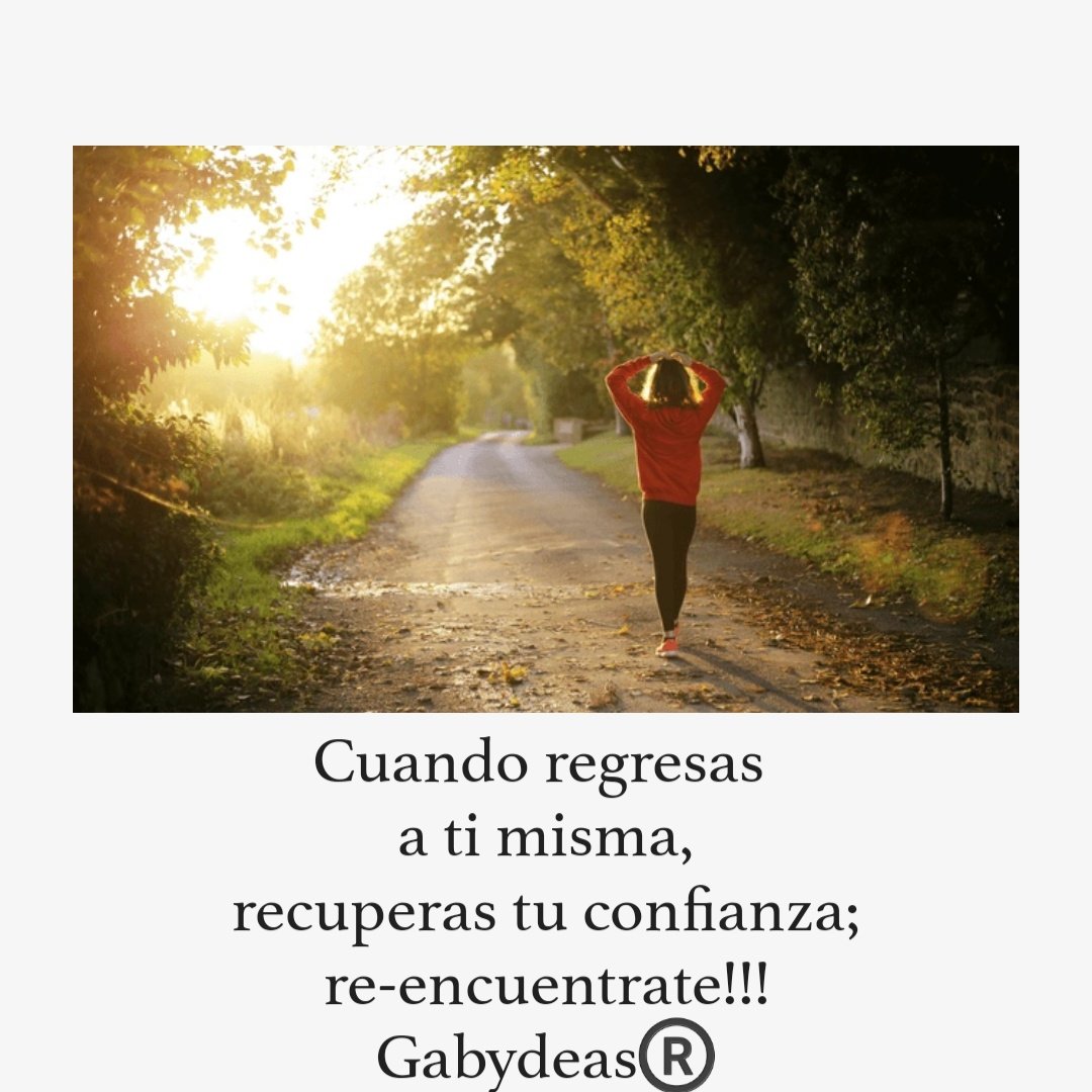 gabydeas's tweet photo. #BuenosDiasATodos
El mejor camino es hacia adentro, no el más cómodo; aprende habitar en la incomodidad, eso te mueve hacia la luz.
#autoencuentro
#TocandoVidas https://t.co/zJvWoZ6Ggu