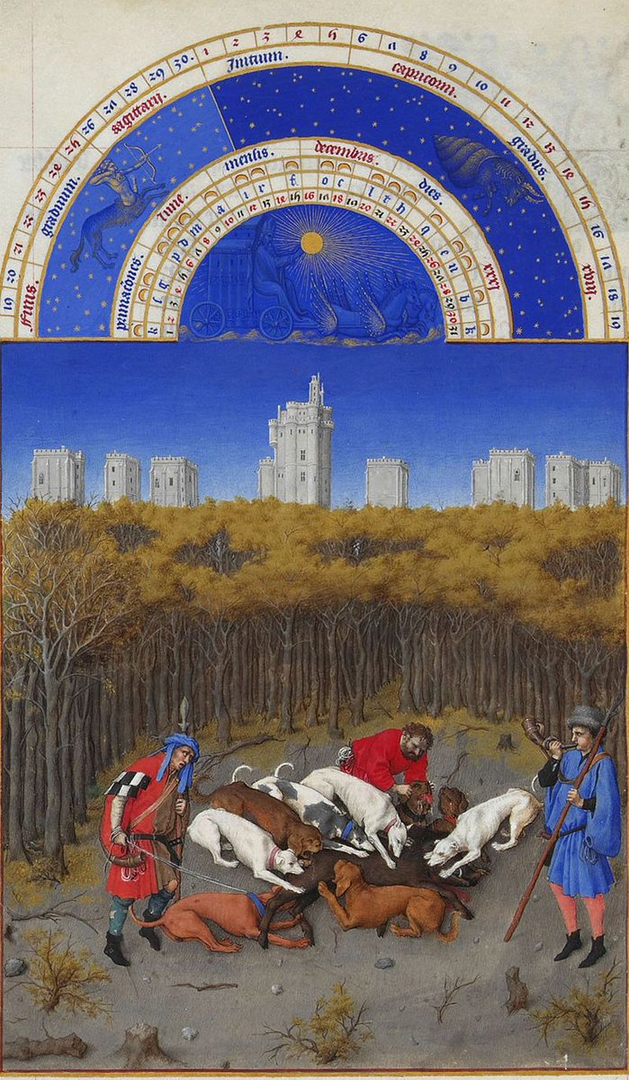 O_Longueville's tweet photo. Château de #Vincennes in December, the Très Riches Heures du Duc de Berry (The Very Rich Hours of the Duke of Berry)
#France #Capet #Valois #history #medieval #Paris #booksofhours #JeandeBerry https://t.co/gNHYrWHX30