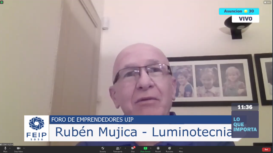 Universo970py's tweet photo. 🔘 #FEIP2020 | Foro de Emprendedores UIP
🗣 Rubén Mujica, Fundador de Luminotecnia: "Los que fundamos empresas, ejercemos poder y si queremos que nuestros hijos sean felices, tenemos que dejarles ejercer ese poder"
📻 #Universo970AM
📺 @SomosGEN https://t.co/k25qUxjzA4