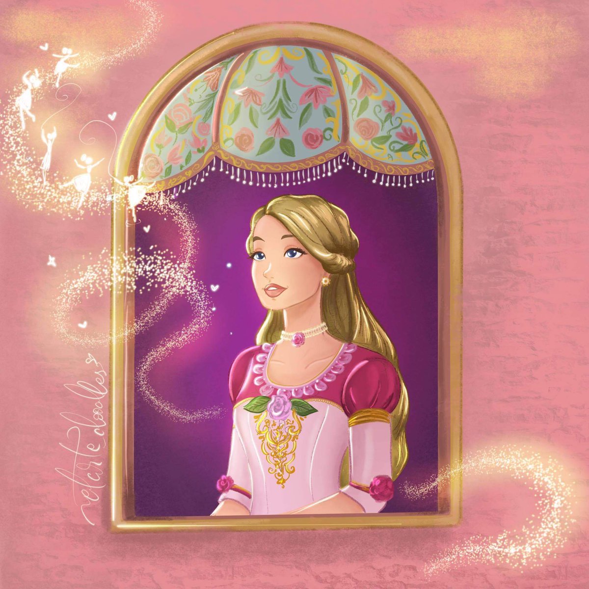 TehRemy's tweet photo. Hello guys!! Here's my #Barbiefanart ππ Bringing you Princess Genevieve #twelvedaysofbarbie https://t.co/07FEwpCnHl