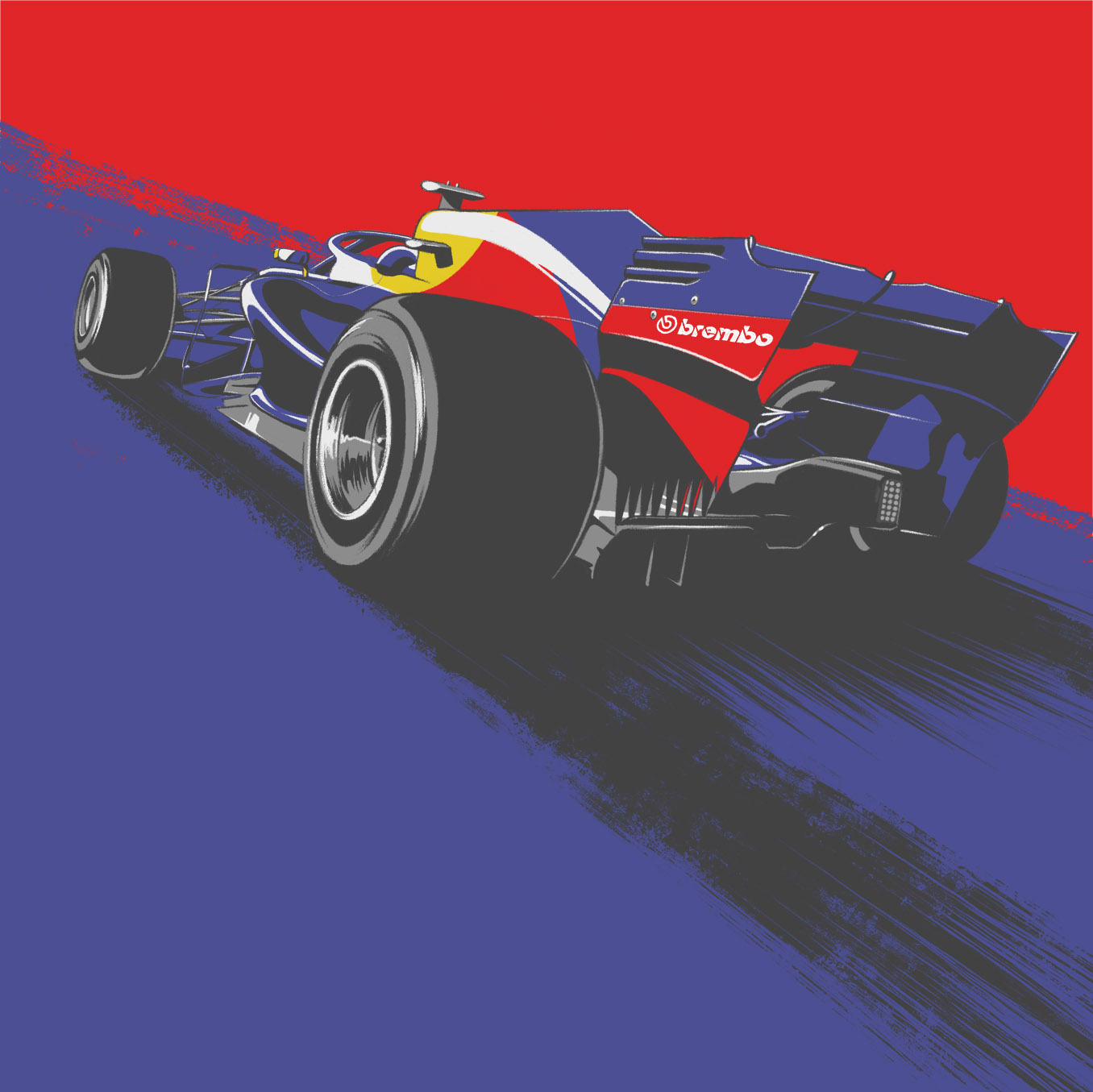 Brembo F1第17アブダビgp フェルスタッペン 今季最初で最後のポール獲得 ブレーキ システムにとっての最難関は第8コーナーで 時速344キロのアプローチスピードから 2 52秒間で時速84キロまで大幅に減速します このときブレーキペダルを踏む力は