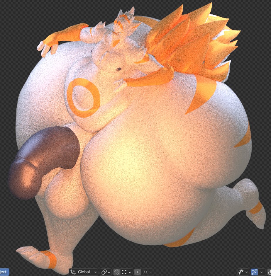 TohkinSlot's tweet photo. Even the the tail's fully maneuverable... (So's the dick, though I see a bone-r pun comin from a mile away...) https://t.co/Xm6kUajTr7