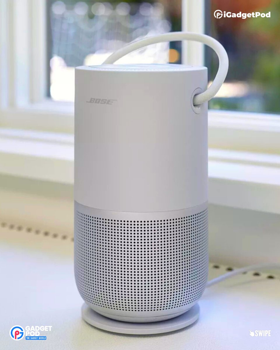 igadgetpod's tweet photo. This Is the #Bose #Portable #Home #Speaker🏠🔊 It's the Most #Versatile #SmartSpeaker With a #VoiceControl Feature. You Can Take It With You #Wherever You #Go😇 
•
•
• Visit &amp; View Full Post on Instagram - https://t.co/WnEi4wQd0V https://t.co/rZ5CgLBlLW