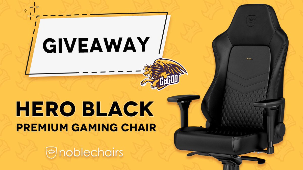 theGaGOD's tweet image. 🚨 @noblechairs GIVEAWAY!!! 🚨

To celebrate my new sponsorship with noblechairs you can be in with a chance to win my exact chair 🔥🔥🔥 
Enter below ⬇️
playr.gg/g/QAB0Syq

#giveaway #TwitchStreamers #GaGOD