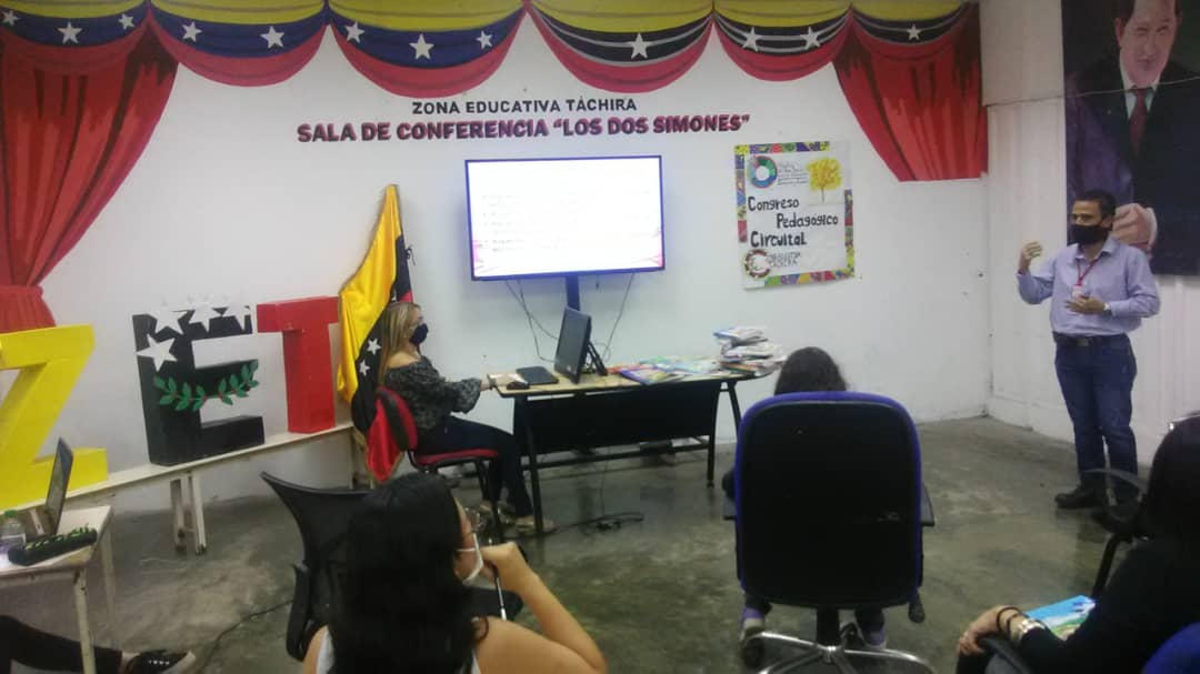 Equipo de supervisión de @ZonaEducTachira Participa en el congreso pedagógico desde la sede de Zona Educativa ✌🏼🇻🇪 @MPPEDUCACION @psuvaristobulo <a href="/charlychaves/">Charly Rojas Chaves</a>