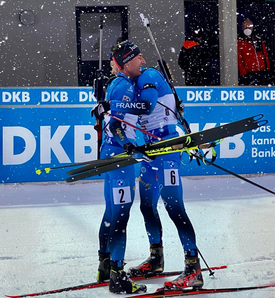 BONHEUR X 2
🇫🇷🇫🇷🇫🇷 
Cette victoire concrétise les efforts de tout un été
Heureux de la manière et de retrouver <a href="/EmilienJck/">Emilien Jacquelin</a> sur le podium
<a href="/fischersports/">Fischer Sports</a> @ViessmannFrance #juraflore <a href="/JulboEyewear/">JulboEyewear</a> <a href="/ONEWAYSport/">ONE WAY Sport</a> #kinetixx