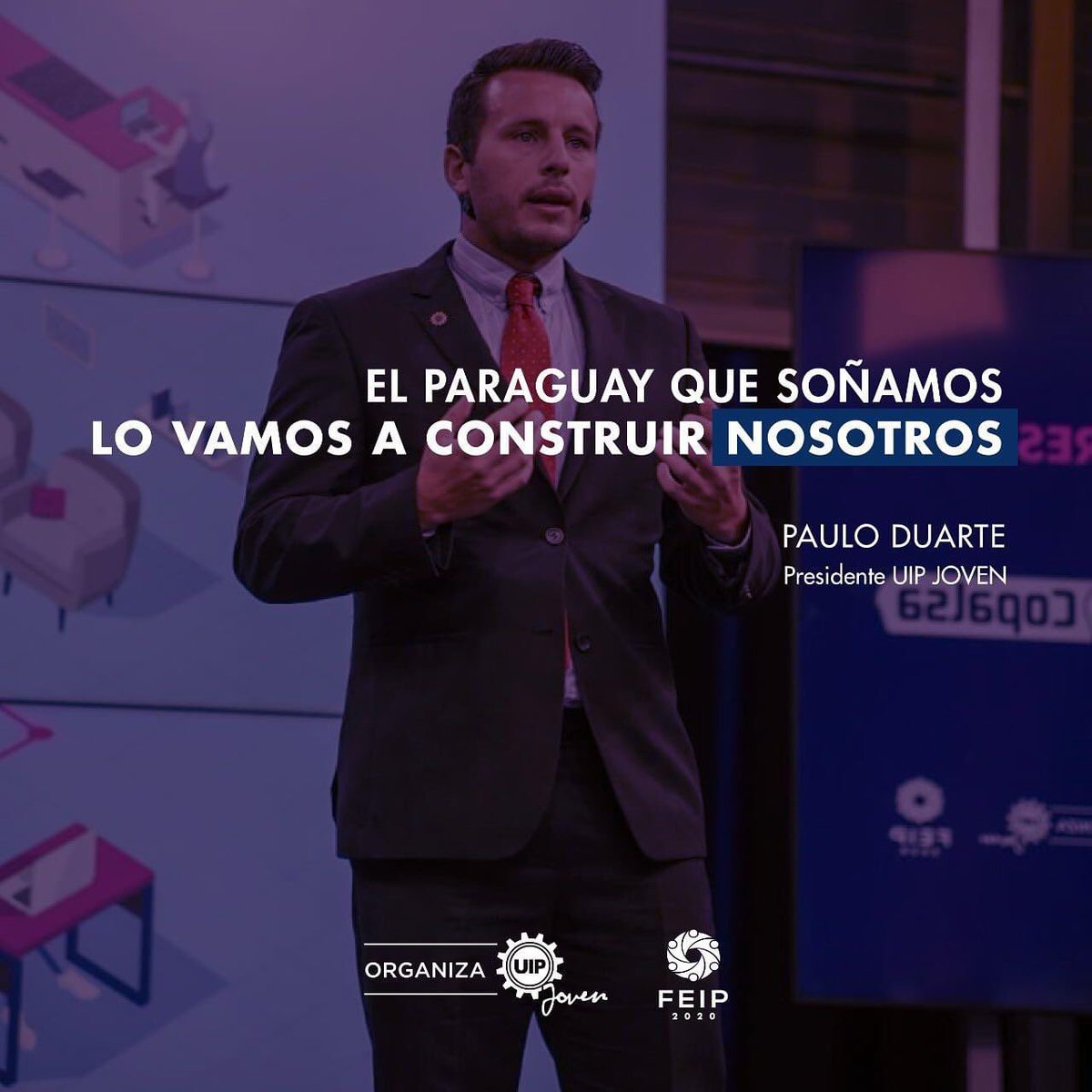 UIP_py's tweet photo. Se inició esta imperdible edición del #FEIPonline con este gran mensaje 🇵🇾
-
#FEIP2020 #conectatealFEIP https://t.co/ldVkl28JZs
