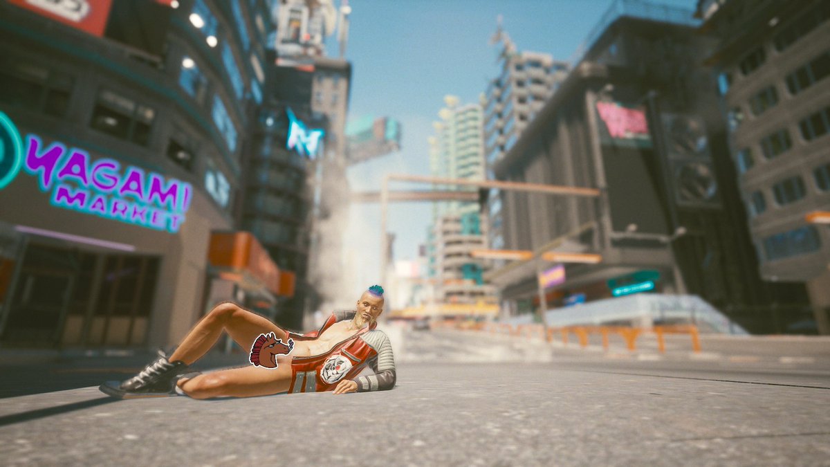 maxrabe's tweet photo. #Shutterpunk2077 When you misplace your clothes in Night City ... https://t.co/BrivmOzbbc