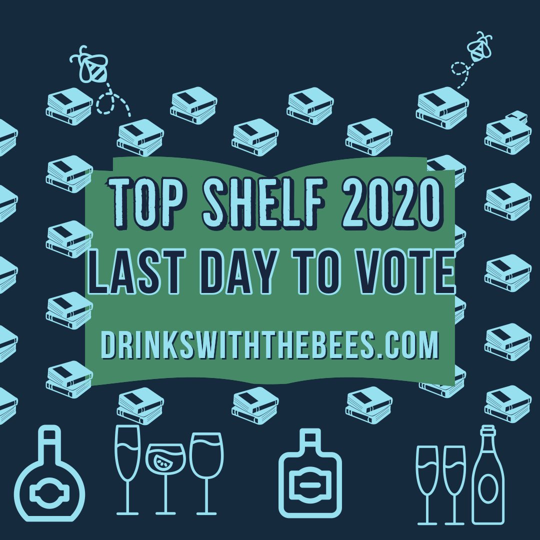 Today is it LAST DAY to vote for TopShelf of 2020 Awards!   Link in bio to vote.  #topshelfawards #topshelf2020 #podcast #drinkswiththebees #yearinreview 
Drinkswiththebees.com