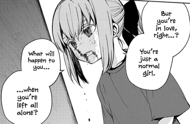 // bloodtw // verbal abuseshe hurls insults at shinoa, telling her that her existence has no value, that she’s meaningless and that she has no will, no emotions.