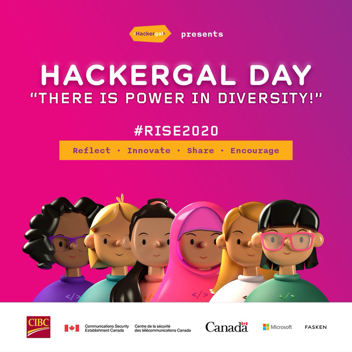 thehackergals's tweet photo. 🌟 TODAY IS THE DAY! 🌟 #HACKERGALDAY is finally HERE! You do not want to miss it. We're going live at 1PM EST! Haven't registered yet? You've still got time! Make sure to RSVP for your free ticket now because there is no public link to this event! 🎟️
https://t.co/7fJBBZxDFt https://t.co/zqDcNkikyt