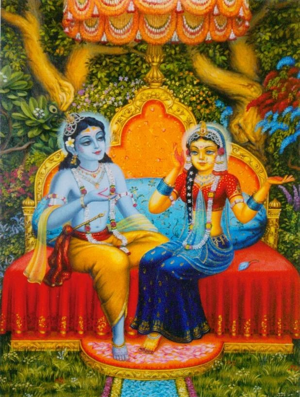 Both Nimbarka sect and Gaudiya Sect Worships Rādhā-Krishna as well