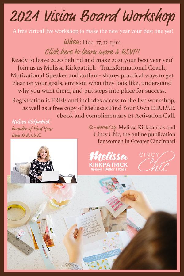 2021 Virtual Vision Board Workshop Dec. 17 with @findurowndrive! Join us! conta.cc/3qrbqhG