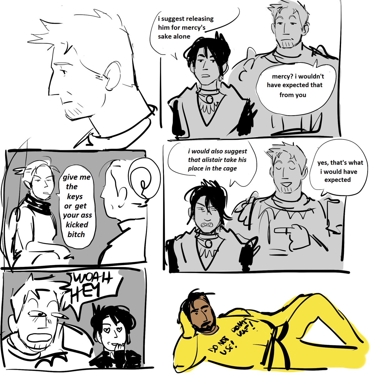 watched my friend play dao last night, this game is always inspiring <3 feat their warden valle