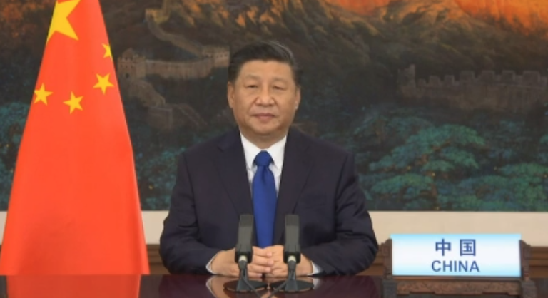 China premier Xi Jinping pledges (on top of 2060 carbon neutrality...) says 'China always honours commitments'

-Will cut CO2 per unit of GDP 65% from 2005
-Boost non fossil on primary energy 25%
-Forest stock up 6 billion cubic m from 2005
-1.2bn kilowatts of solar and wind