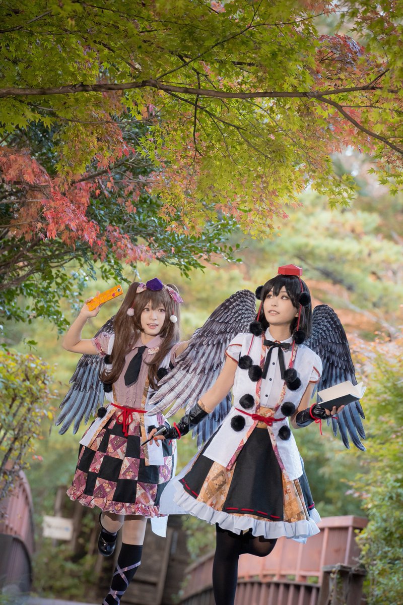 cos】 Double spoiler thanks📸バルさん 東方Project 姫海棠はたて