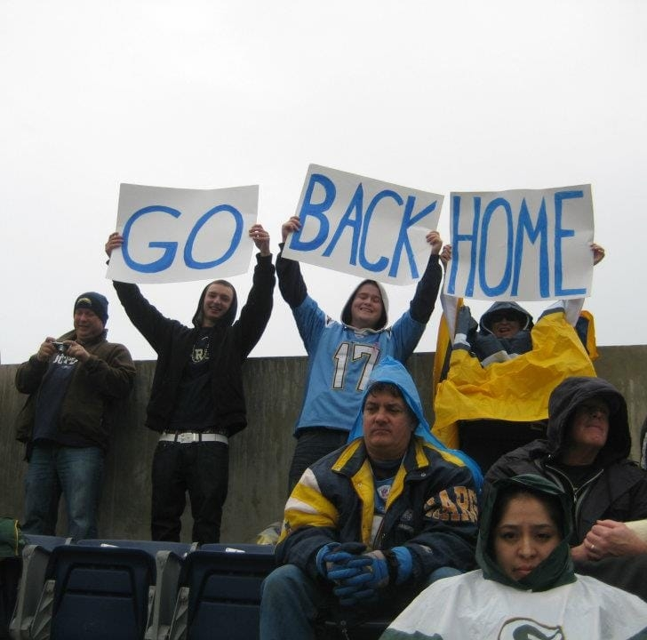 4/ Thunder Alley.It's sad to see the stadium being demolished. I may even shed a tear when I see the area we stood in demolished on one of these videos. So crazy to think we spent countless years standing up there going through different Chargers emotions. the 2004 Kaeding