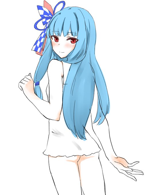 描いてる途中で力尽きて適当にアレした葵ちゃんです
お尻! 