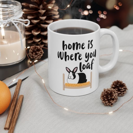 RabbitBigLove1's tweet photo. Home Is Where You Loaf Bunny Mug
Order here: https://t.co/ra5zaScqjL

#Christmas #Christmasgifts #Bunny #Rabbit https://t.co/pX0enz9dQt