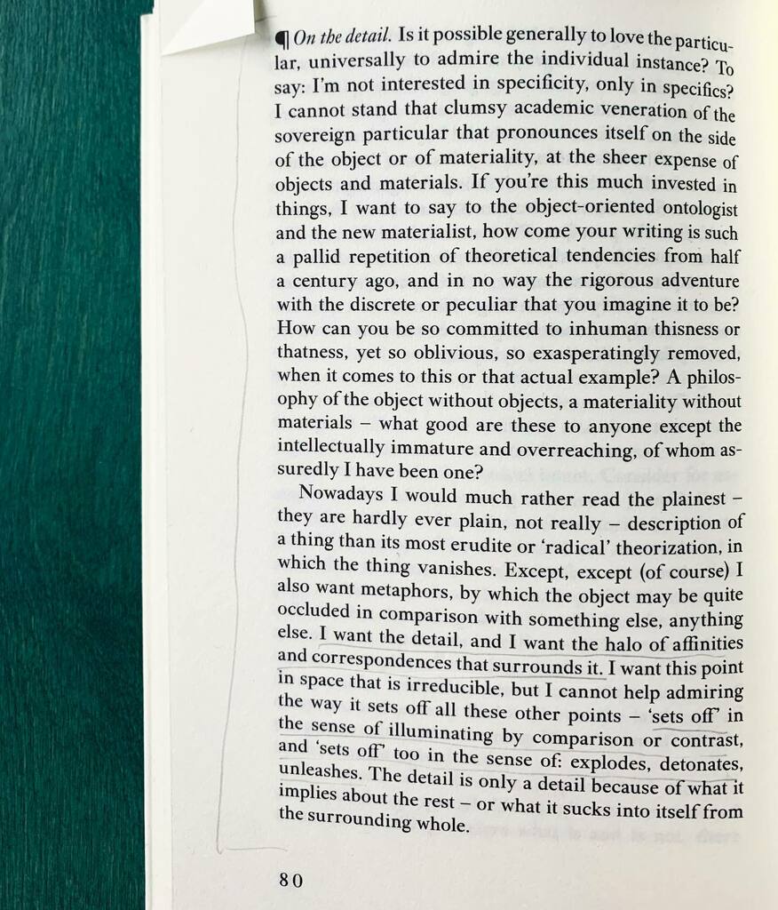 Brian Dillon committing a number of murders here. 
Hold my knitting so I can applaud.

Essayism, 2017 @fitzcarraldoeditions instagr.am/p/CIsdjy7l9wa/