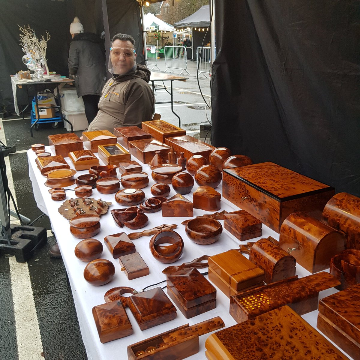 MyMoroccanFolly's tweet photo. All set up @KnutsfordXmas #socialdistancing in place and lots of beautiful #artisangifts Suppott the #makereconomy and #artisanenterprise @WilkinsonBytes https://t.co/gjfd3Btlq6