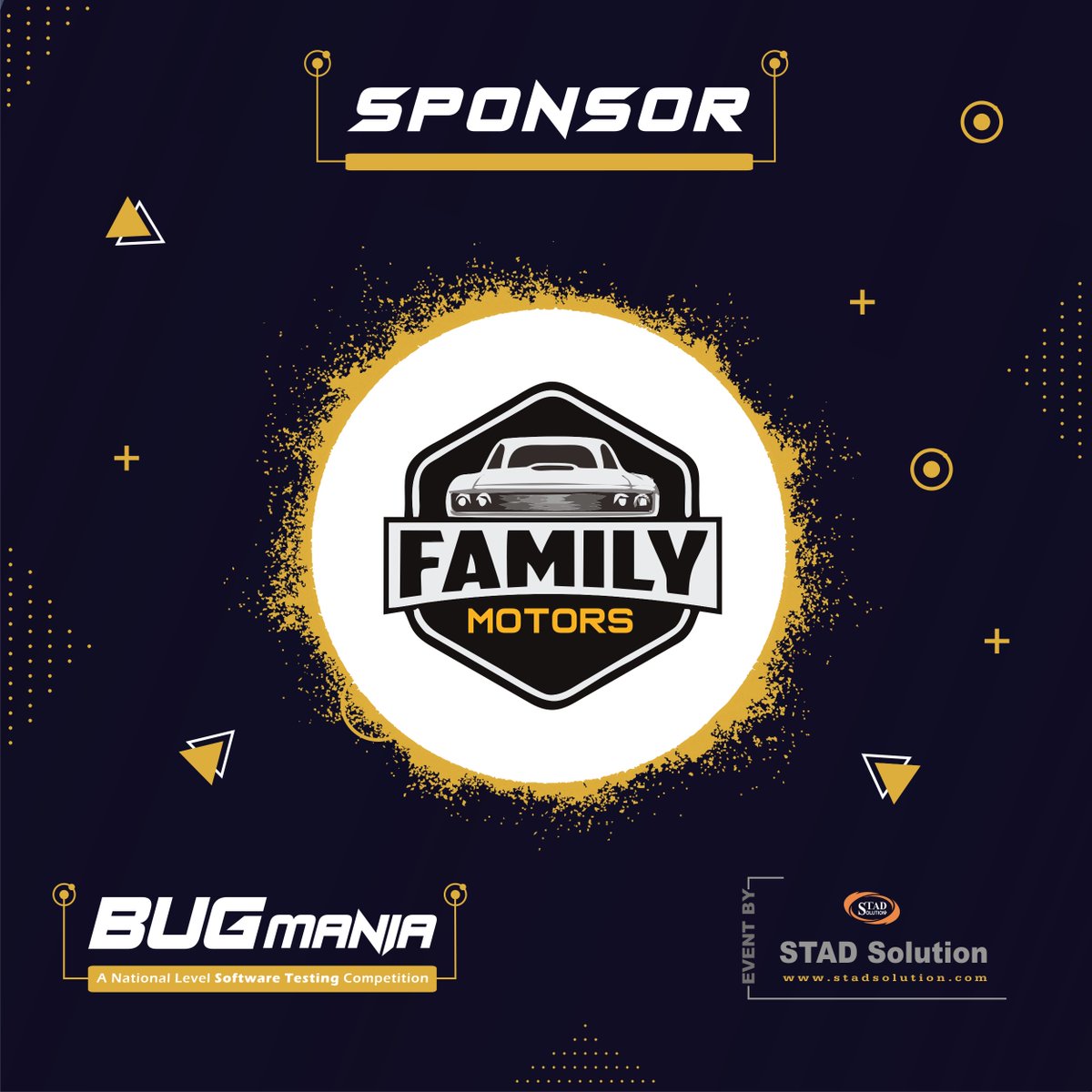 STAD_Solution's tweet image. #BUGmania
A National Level Online Software Testing Competition
#STAD_Solution #sponsor #familyMotors #newcars #MarutiSuzuki #baleno #Finance #cardelivery #vocalforlocal #QA #Tester #softwretester #softwaretesting #qaengineer #testengineer  #testing #fresher #itengineers