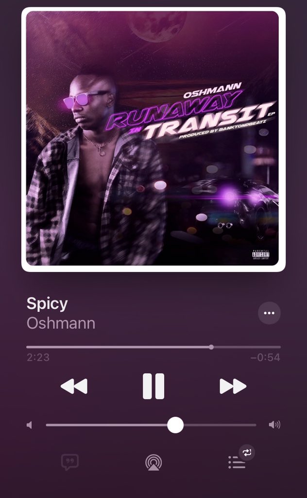 omini_H2O's tweet photo. @BankyOnDBeatz you crazy for this one 🔥🔥🔥🔥🔥🔥👑👑👑👑
@Oshmann Spicy is a jam and half!!!!!!!!! On fvckin repeat 🕺🏾 #RunawayInTransit https://t.co/os70T2F5le