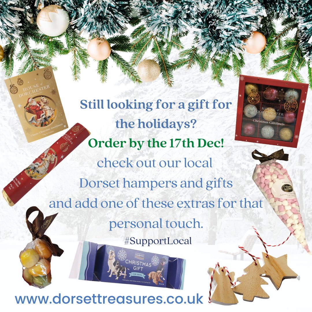 Don't Miss out! Order by the 17th Dec to guarantee arrival by Christmas. We have a selection of extra gifts that you can add to your postal package for that extra special touch. #supportlocal #supportsmallbusiness