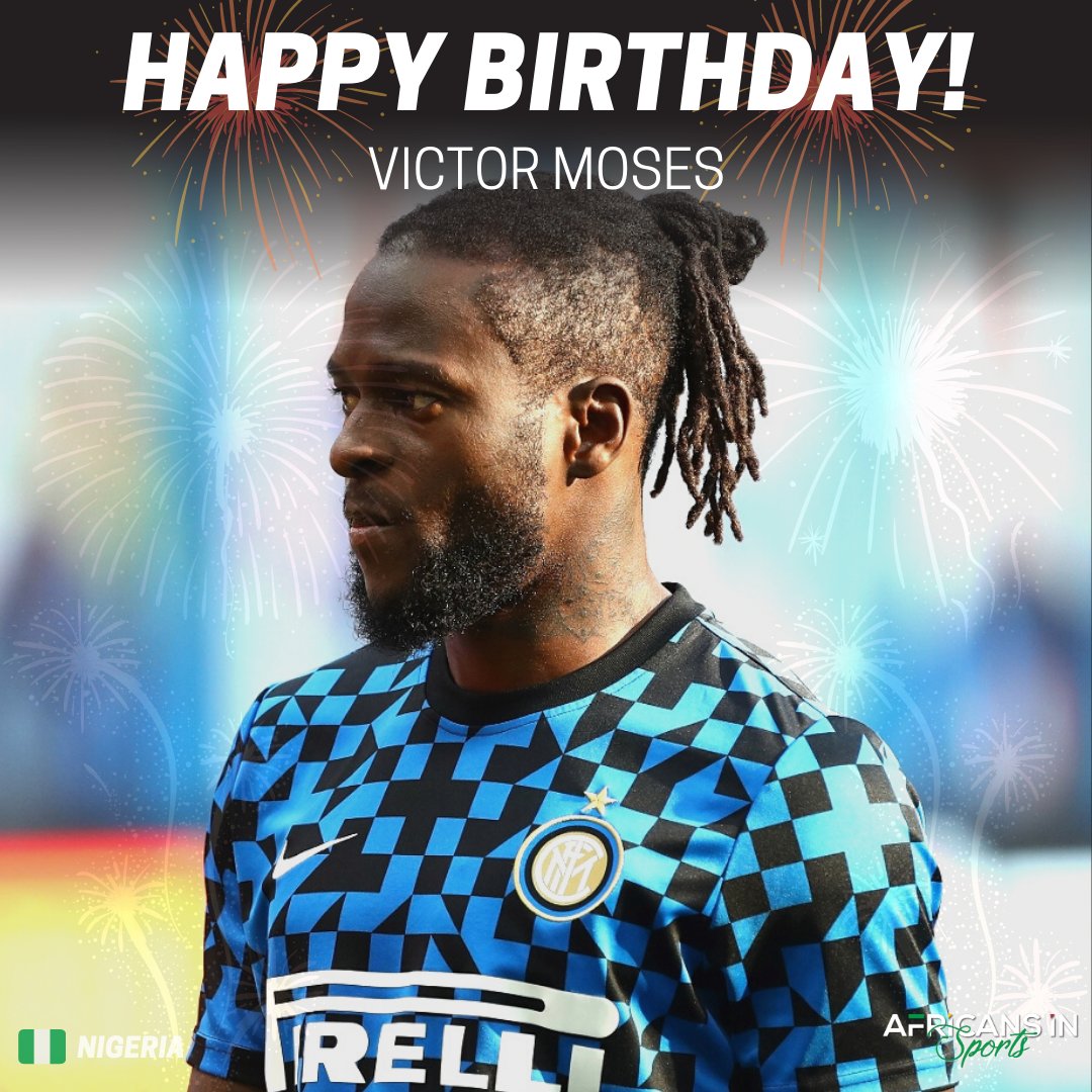 Happy birthday to Nigerian Professional Footballer, Victor Moses  -
Send him some love via the comment section 
