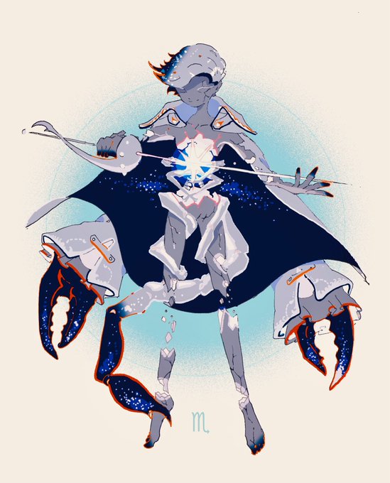 蠍座のtwitterイラスト検索結果 古い順