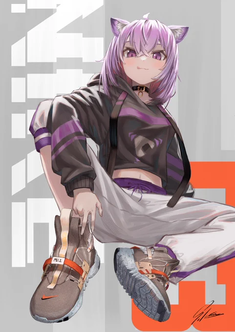 nike space hippie 03 / 猫又おかゆ

#絵かゆ 