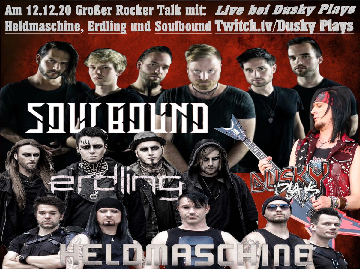 Heute ab 23 Uhr in meiner Rockshow! 🤘😁

twitch.tv/dusky_plays