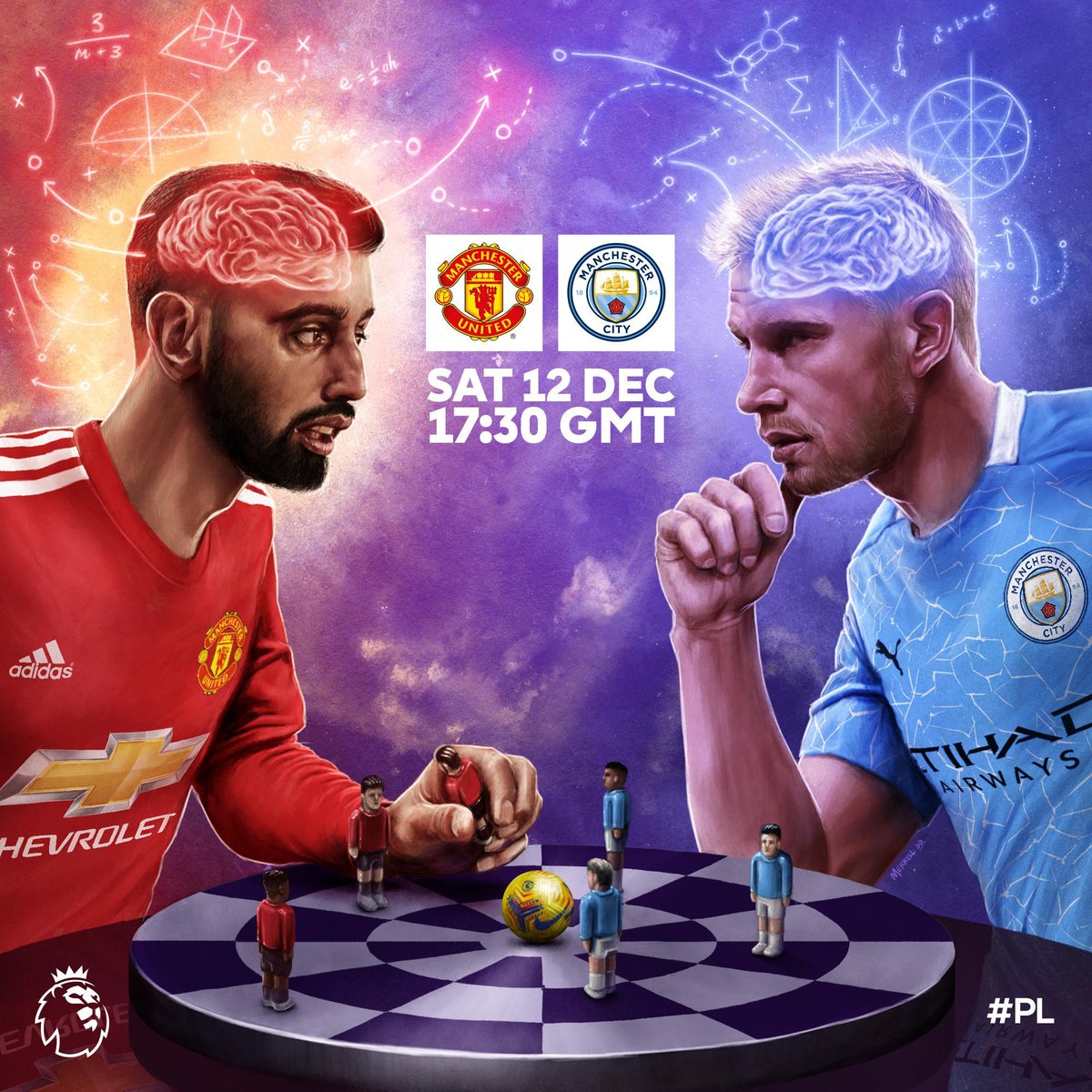 premierleague's tweet photo. 🔴 This one 𝙈𝘼𝙏𝙏𝙀𝙍𝙎 🔵

#MUNMCI https://t.co/fygT5uSLet