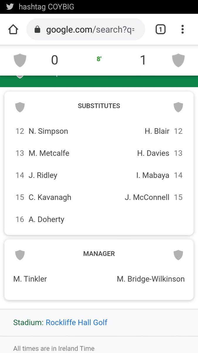 reptracker's tweet photo. #IRL17 Calum Kavanagh is on the bench for the @Boro U18's today https://t.co/uLd2T5VRQI