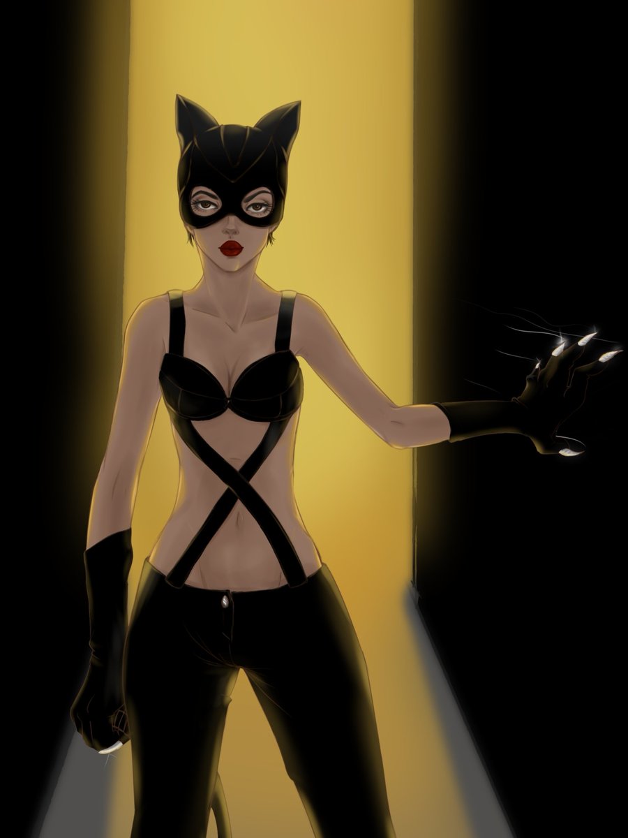 Finally I finished it 😼
#Catwoman #dc #dccomics #DCFanDome #selinakyle #dcfanart #catwomanfanart #dcart #digitalart #ArtistOnTwitter