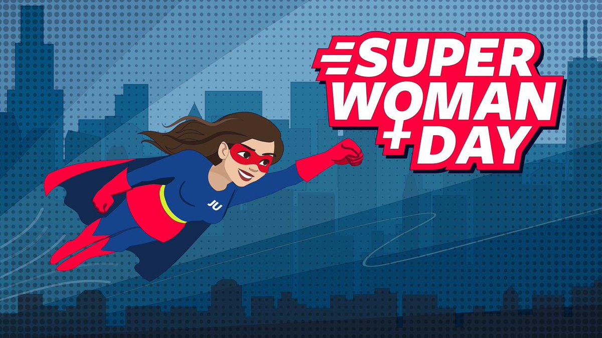 Los geht's! Wir starten in unseren digitalen #SUPERWOMANDAY ! Mit dabei: <a href="/DoroBaer/">Dorothee Bär</a> , <a href="/akk/">A. Kramp-Karrenbauer</a> , <a href="/schroeder_k/">Kristina Schröder</a>, <a href="/dieAlbsteigerin/">Katrin Albsteiger</a> , <a href="/l_sachslehner/">Laura Sachslehner</a> und viele weitere!

Schalte jetzt ein: 🔴 youtu.be/a4fQA8-Jp8c

#JUSuperwoman